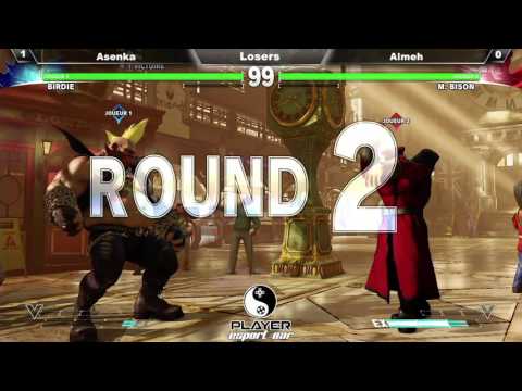 Player eSport Bar Opening Event - SFV - Semi Loser A - Asenka (Birdie) Vs Almeh (Dictator)