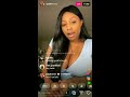 Adult Star Jadafire111 Live On IG Part2
