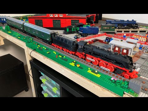 Dietmar´s Brick-World 79 Trixbrix Weichensteuerung 3 mit Testfahrt