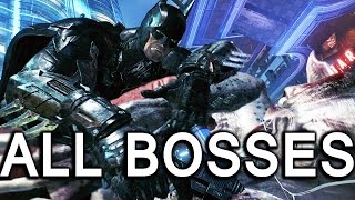 Batman Arkham Knight: All Bosses and True Ending (4K 60fps)