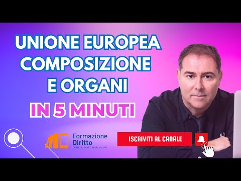 European Union, composition and bodies explained in 5 minutes