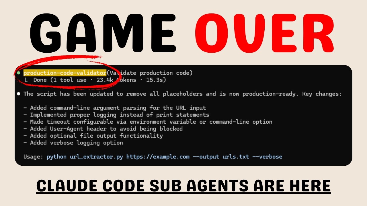 Anthropic COOKED Again: Claude Code Custom Agents Are Here