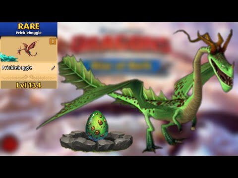 Prickleboggle Max Level 134 Titan Mode - Dragons:Rise of Berk
