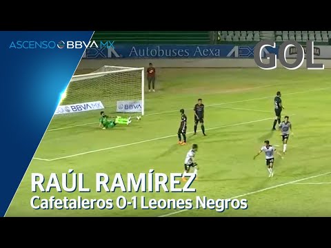 Gol de R. Ramírez | Cafetaleros 0 - 1 Leones Negros | Jornada 3 - Clausura 2020