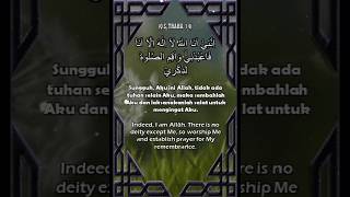Download lagu Surat Thaha 14: 'Sungguh, Aku ini Allah' | Petikan Ayat Al Quran mp3
