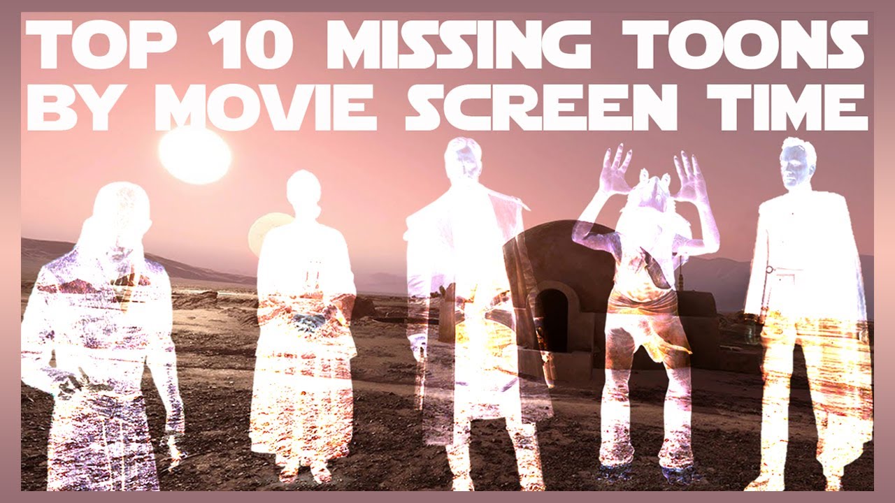 Top 10 Missing Characters From Star Wars Galaxy of Heroes Based on Movie Screen Time | SWGOH