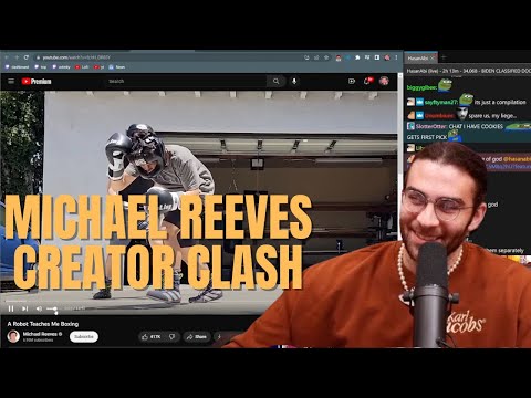 HasanAbi Reacts to Micheal Reeves, "A Robot Teaches Me Boxing"