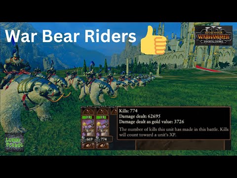 Kislev War Bear Riders OP in Auto Resolve?