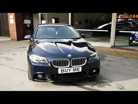 BMW 520D M SPORT Blue 2.0 diesel Automatic Bripark Cars