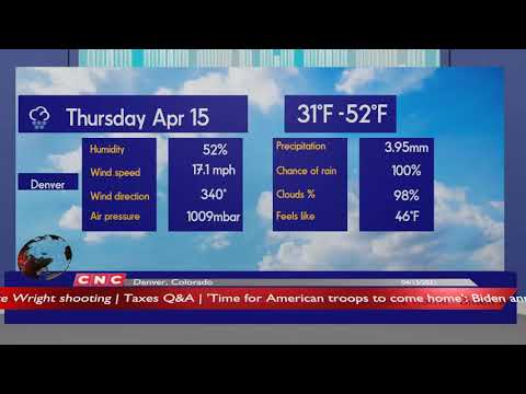 Weather Forecast Denver, Colorado  ▶ Denver weather Forecast and local news 04/15/2021