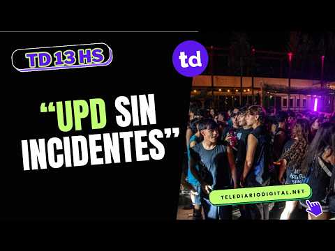 UPD 2026 en Río Cuarto: más de 1200 jóvenes, controles y saldo sin incidentes 🎉👮‍♂️