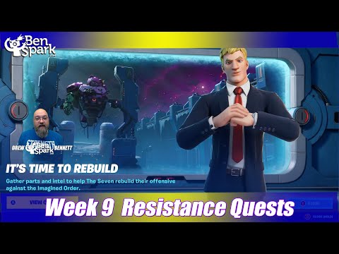 Week 9 Resistance Quests- Location Easy Guide - Fortnite Resistance - Chapter 3 Season 2