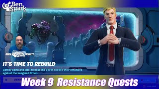 Week 9 Resistance Quests- Location Easy Guide - Fortnite Resistance - Chapter 3 Season 2