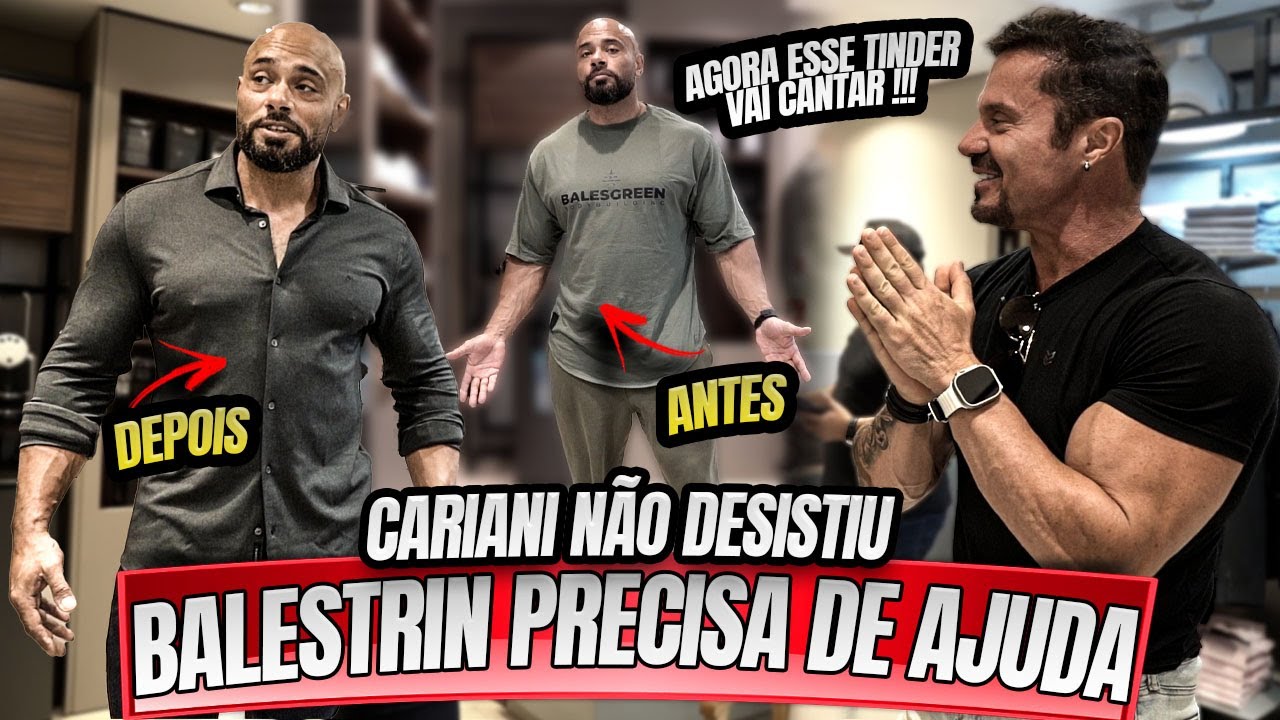 TRANSFORMAÇÃO - O NOVO VISUAL DE JULIO BALESTRIN - CARIANI EM AÇÃO !!!