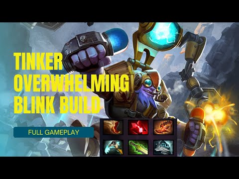 FUNKEFAL TINKER || BEST TINKER IN THE WORLD || TINKER OVERWHELMING BLINK BUILD|| DOTA 2 GAMEPLAY