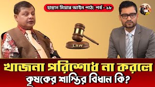 ভূমি উন্নয়ন কর পরিশোধের আইনি নির্দেশ ও শাস্তি | দাখিলা, খাজনা ও মালিকানা নিয়ম