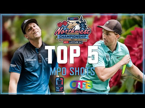 450' Spike Hyzer OFF THE TOP! | OTB’s Top 5 MPO Shots | 2025 Northwest Disc Golf Championship