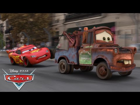 Lightning McQueen and Mater's Great Escape in Cars 2 | Pixar Cars | @disneyjr
