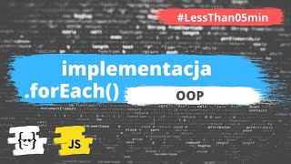 Implementacja .forEach() z wykorzystaniem prototype w JavaScript