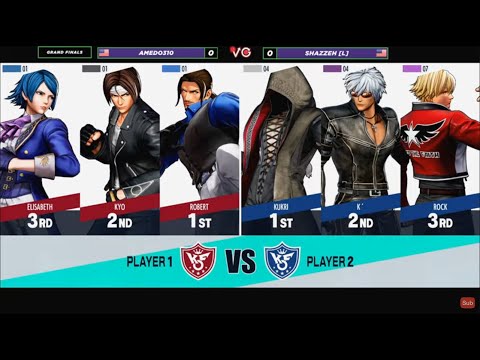 F@X 460 GRAND FINALS - Amedo310 Vs. Shazzeh [L] - The King of Fighters XV