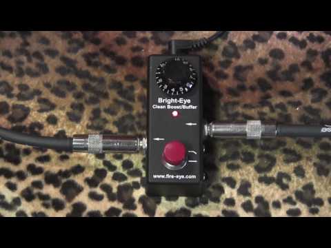 Fire-Eye Development Bright-Eye Clean Boost & Buffer Mini Pedal (Mint Condition) image 6