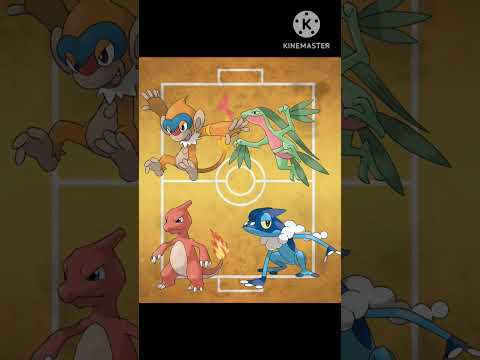who is strongest? Charizard & Infernape vs mega sceptile & bond greninja