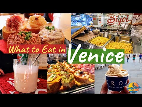 TOUR ALIMENTAR EM VENEZA: Cicchetti, Gelato, Venetian Street Food, Cappuccino e Bife Florentino