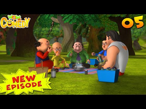 Motu Patlu Cartoon in Hindi | Picnic Party | S10 | New Cartoon | Hindi Cartoon