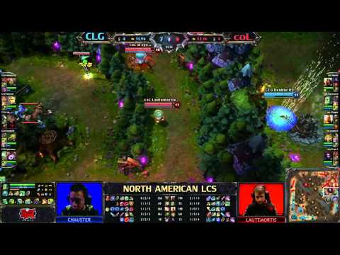 CLG vs coL - LCS 2013 NA Spring W7D2 (English)