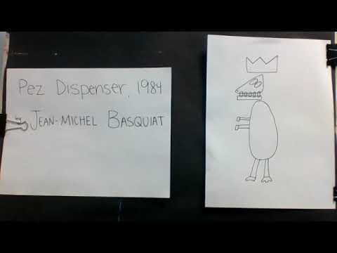 Basquiat Drawing - Dinosaur