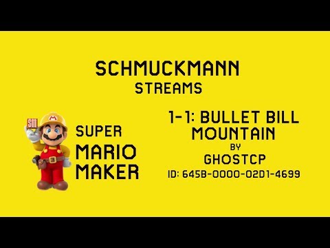 1-1: Bullet Bill Mountain by GhostCP - Super Mario Maker