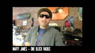 One Block Radius Song, Marty James | Shout Out | TruckerDeluxe.com