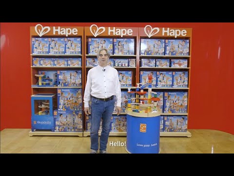 #HAPETOYS Quadrilla  Marble Run