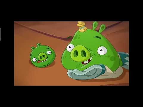 angry birds toons joy to the pigs (funny voiceover)