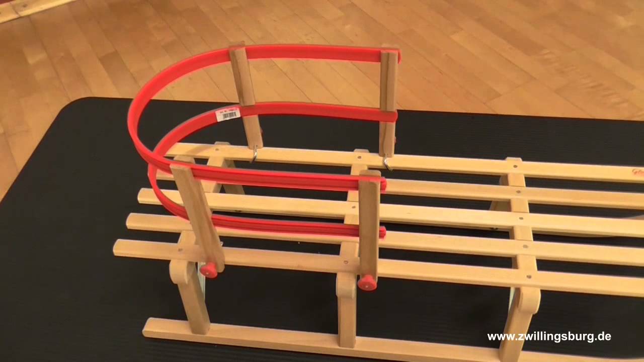 Zwillingsschlitten Rodelset 4 von Gloco