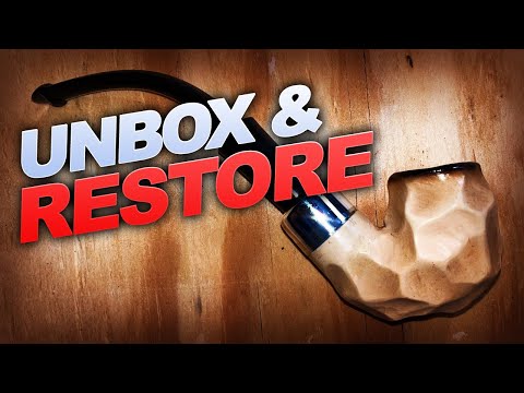 Auspacken und Restaurieren einer Peterson Meerschaumpfeife