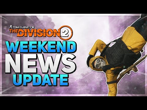 *WEEKEND NEWS DUMP* The Division 2: New Proficiency XP Event TUESDAY with Winter 25' Event & More...
