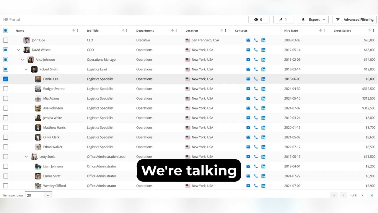 Ignite UI Data Grid Performance