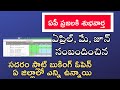 Sadaram Slot Booking Open Gramaward Sachivalayam Sadaram Slot Booking Process In Telugu
