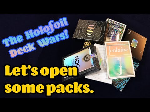 The Holofoil Deck Wars are here! - Deck Review - Let's open some (holofoil) packs.