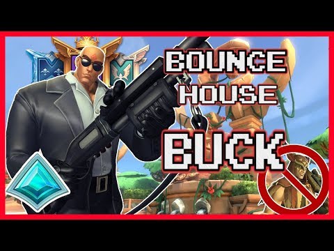 BUCK Counters STRIX?? | Bounce House Buck Ranked with Paladins Pro randomnoob!!