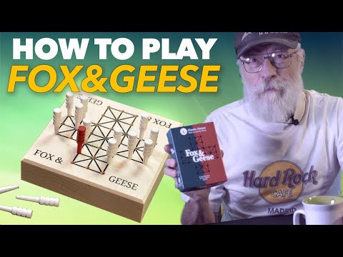 Play Fox & Geese - A classic "Predator and Prey" game.