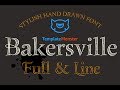 Bakersville - Font Template Small Screenshot Bakersville - Font