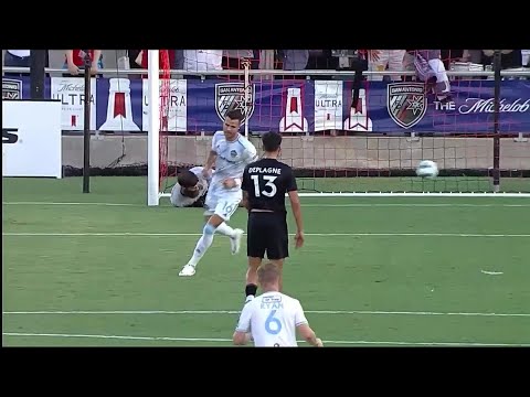 Luis Solignac with a Penalty Goal vs. San Antonio FC
