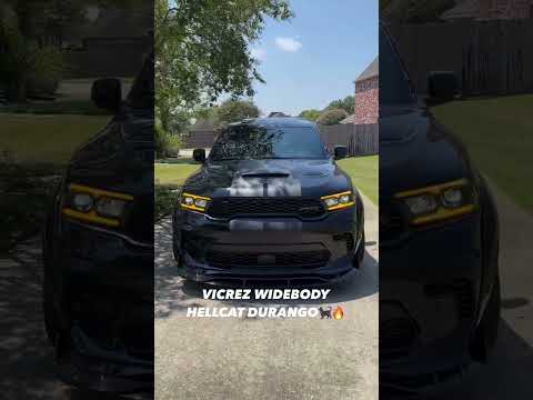Unleashing the Beast: Dodge Durango with Vicrez Demon Widebody Kit - Boldness Redefined 💥