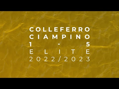 U17 Elite 2022/2023 - Colleferro v Città di Ciampino