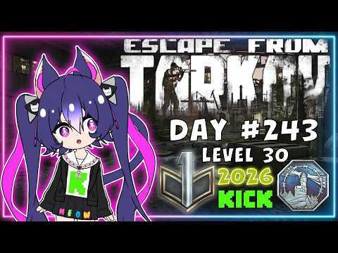 Escape from Tarkov | Prestige 1 | Level 30 PvP Solo | DT MDR 5.56x45 VTuber | Day 243 thumbnail