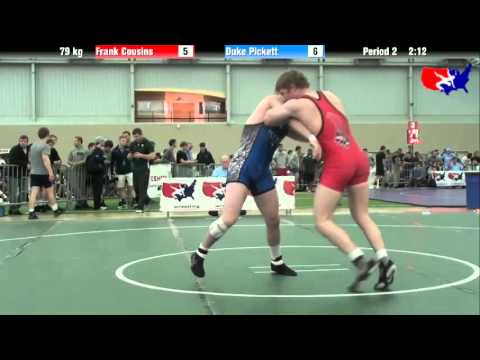 Frank Cousins vs. Duke Pickett at 2013 ASICS University Nationals - FS