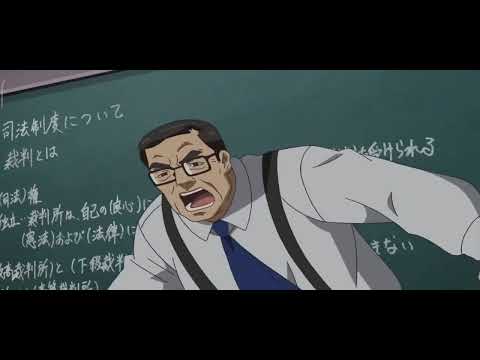Ren Amamiya Dodge his Teacher Fast Throw | Persona 5 (The Animation)