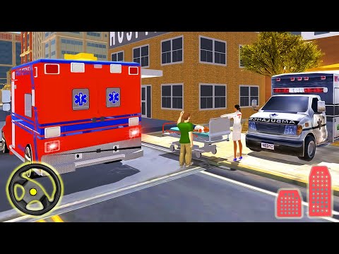 Ambulance Rescue Game 2020 - City Rescue VAN Parking Simulator | Android Gameplay